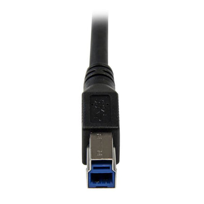 StarTech.com USB 3.0A - USB 3.0B, 1m cable USB USB 3.2 Gen 1 (3.1 Gen 1) Micro-USB B 5 Gbit/s