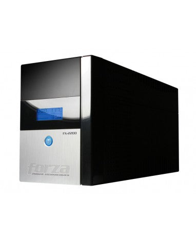 UPS Forza FX-2200LCD Interactivo 2200VA/1200W 8 Salidas Giga y Coax Torre 120V Negro