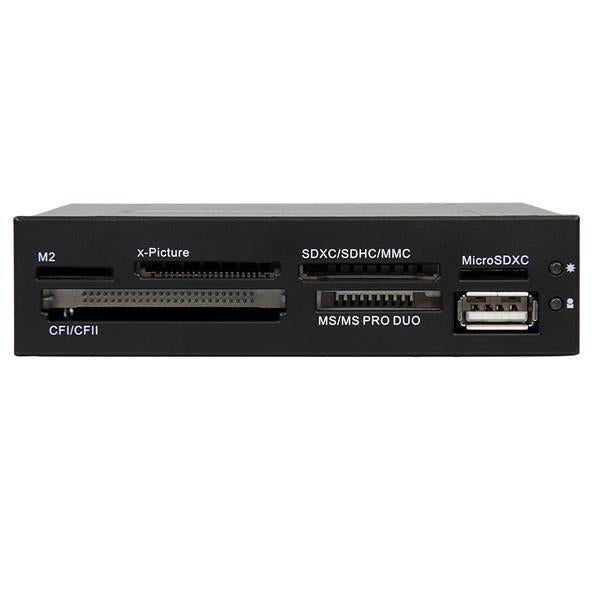 StarTech.com 35FCREADBK3 lector de tarjeta IDC Interno Negro