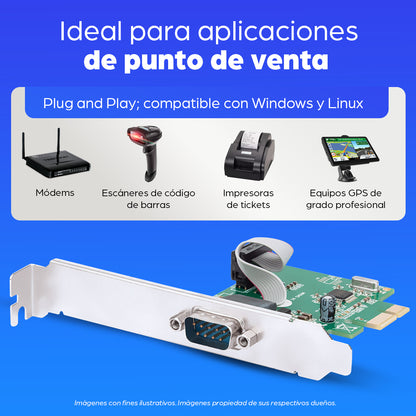 Manhattan 153492 tarjeta o adaptador de interfaz Interno RS-232