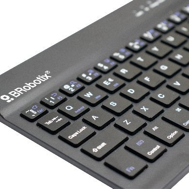 BRobotix 6006436 teclado para dispositivos móviles QWERTY Español Bluetooth Negro