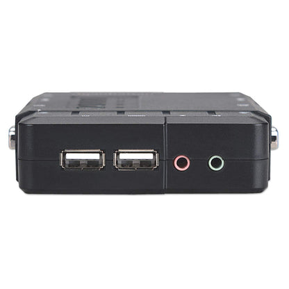 Manhattan 151269 interruptor KVM Negro
