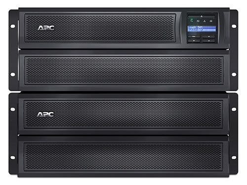 Fuente de Respaldo APC Smart UPS X 3000VA Convertible Torre/Rack Pantalla LCD 100 127V Incluye Tarjeta De Red