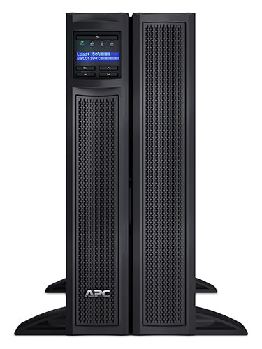 Fuente de Respaldo APC Smart UPS X 3000VA Convertible Torre/Rack Pantalla LCD 100 127V Incluye Tarjeta De Red