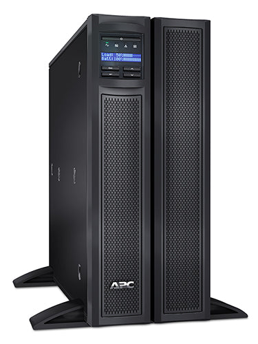 Fuente de Respaldo APC Smart UPS X 3000VA Convertible Torre/Rack Pantalla LCD 100 127V Incluye Tarjeta De Red