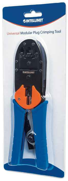 Pinza Intellinet P/Crimpear Plug Modular RJ11/RJ12/RJ45
