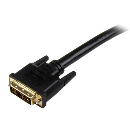 StarTech.com HDDVIMM25 adaptador de cable de vídeo Negro