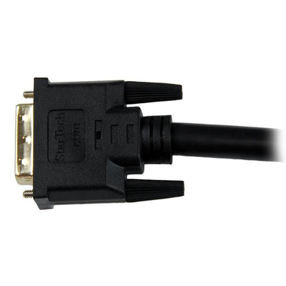 StarTech.com HDDVIMM25 adaptador de cable de vídeo Negro