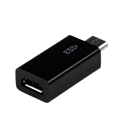 StarTech.com S3MHADAP cambiadores de género de cables USB Micro-B Negro