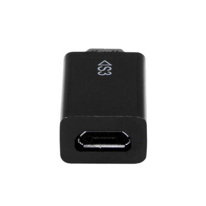 StarTech.com S3MHADAP cambiadores de género de cables USB Micro-B Negro