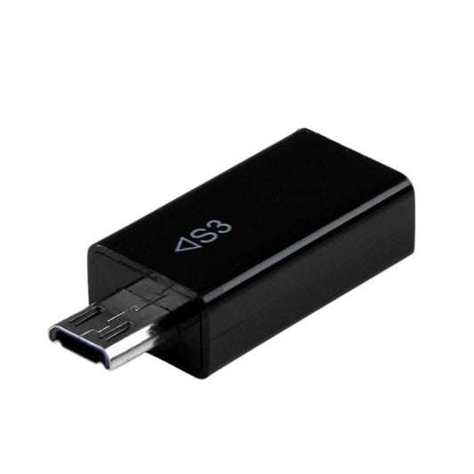 StarTech.com S3MHADAP cambiadores de género de cables USB Micro-B Negro
