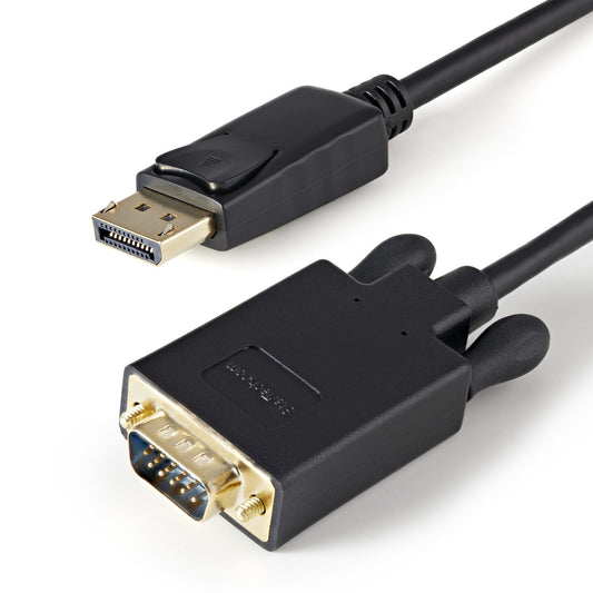 StarTech.com DP2VGAMM3B adaptador de cable de vídeo 0.91 m VGA (D-Sub)