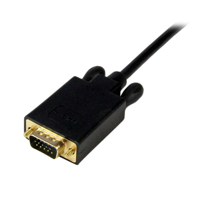 StarTech.com MDP2VGAMM3B adaptador de cable de vídeo 0.91 m VGA (D-Sub) Negro
