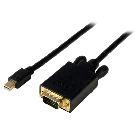 StarTech.com MDP2VGAMM3B adaptador de cable de vídeo 0.91 m VGA (D-Sub) Negro