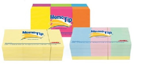 NOTAS ADHESIVAS JANEL MEMO TIP 1.5X2 AMARILLA 100H C/12