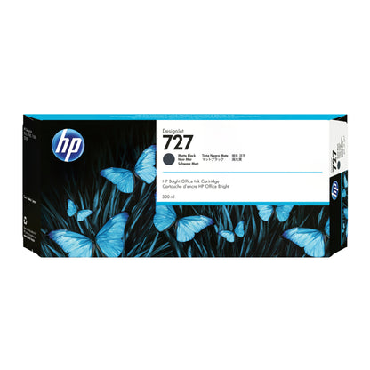 HP 727 300-ml Matte Black DesignJet Ink Cartridge cabeza de impresora Inyección de tinta térmica