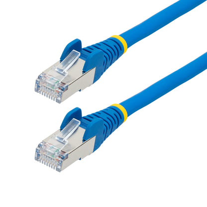 StarTech.com NLBL-100F-6A-PATCH cable de red Azul 30.5 m Cat6a S/FTP (S-STP) Alrededor