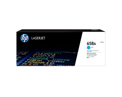 Toner HP LaserJet 658A Cian