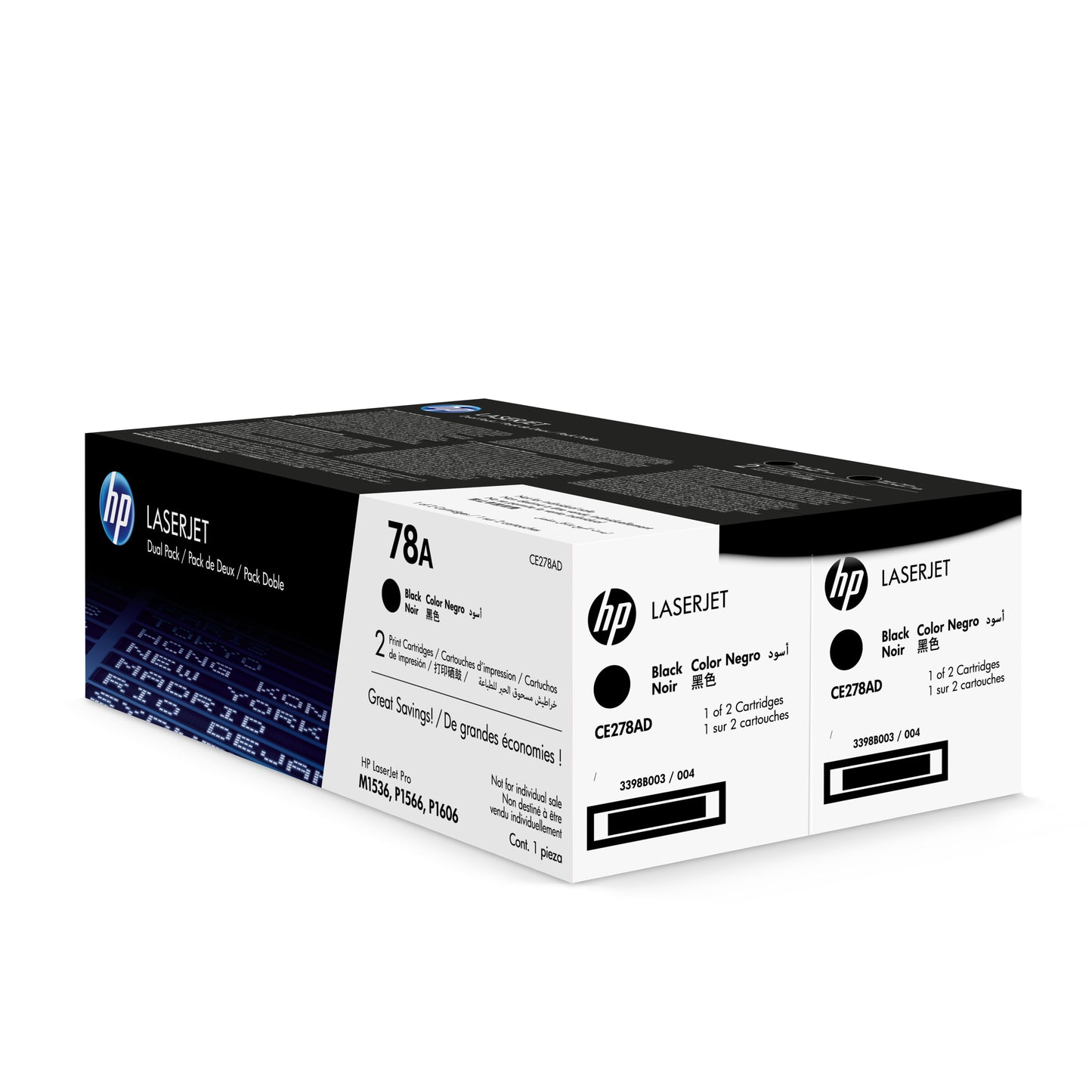 TONER HP P1566/P1606DN DUAL PACK