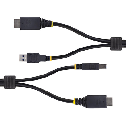 StarTech.com HU12210-KVM-CABLE cable para video, teclado o ratón (KVM) Negro 3.1 m