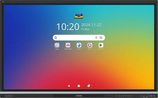 Viewsonic IFP5551 Display pizarrón interactivo 139.7 cm (55") 3840 x 2160 Pixeles Pantalla táctil Negro