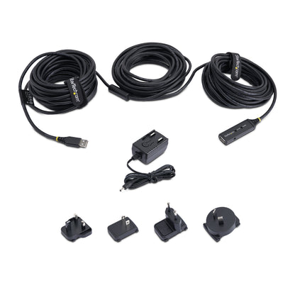 StarTech.com USB2AAEXT5M cable USB USB 2.0 5 m USB A 0.48 Gbit/s Negro