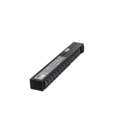 APC RACK PDU BASIC 1 U 16A 230V unidad de distribución de energía (PDUs) 12 salidas AC 0U/1U Negro