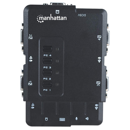 Manhattan 151269 interruptor KVM Negro