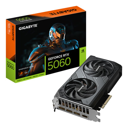 Tarjeta de Video Gigabyte NVIDIA GeForce RTX 5060 8GB 128-bit GDDR7 PCI Express 5.0