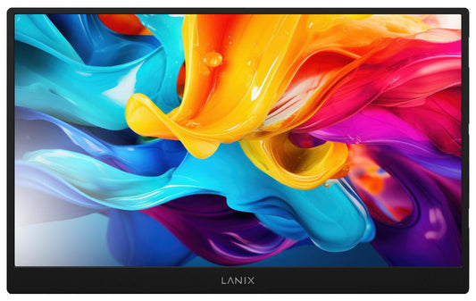 Monitor LANIX LX160 15.6" Resolución 1920x1080 FHD Panel IPS 2xUSB-C 1xMini HDMI