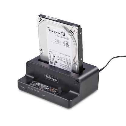 StarTech.com N2-M2-SSD-DUPLICATOR duplicador de datos o soporte Duplicador de HDD/SSD Negro 1 copias