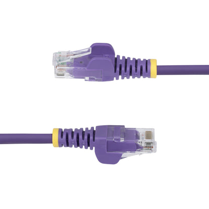 StarTech.com N6PAT15MPLS cable de red Púrpura U/UTP (UTP) Alrededor
