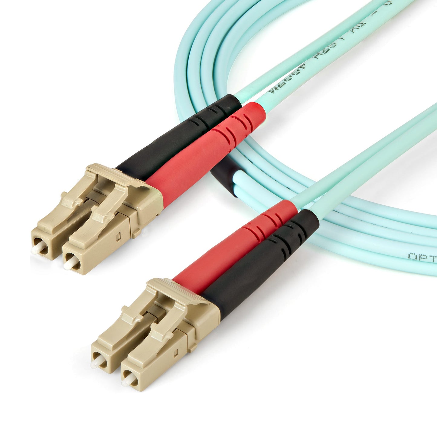StarTech.com 450FBLCLC2 cable InfiniBand y de fibra óptica Color aguamarina