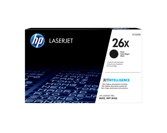 Toner HP LaserJet 26X Negro Alto Rendimiento
