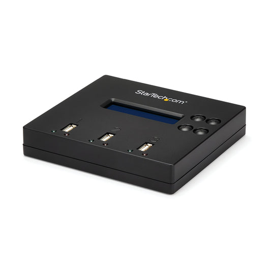 StarTech.com USBDUP12 duplicador de datos o soporte Duplicador de unidades flash USB Azul 2 copias