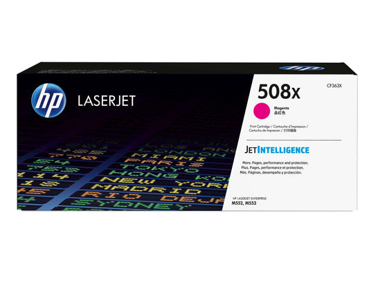 Toner HP LaserJet 508X Magenta Alta Capacidad
