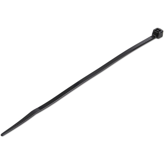 StarTech.com CBMZT6BK sujeción para cable Abrazadera de cable liberable Nylon, Plástico Negro 1000 pieza(s)