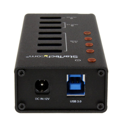 StarTech.com ST4300U3C3 nodo concentrador USB 3.2 Gen 1 (3.1 Gen 1) Type-B 5000 Mbit/s Negro