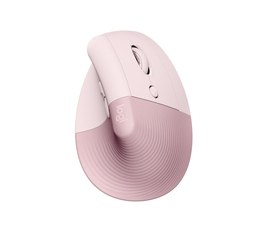 Mouse Logitech Lift Ergonómico Vertical 1000dpi Color Rosa
