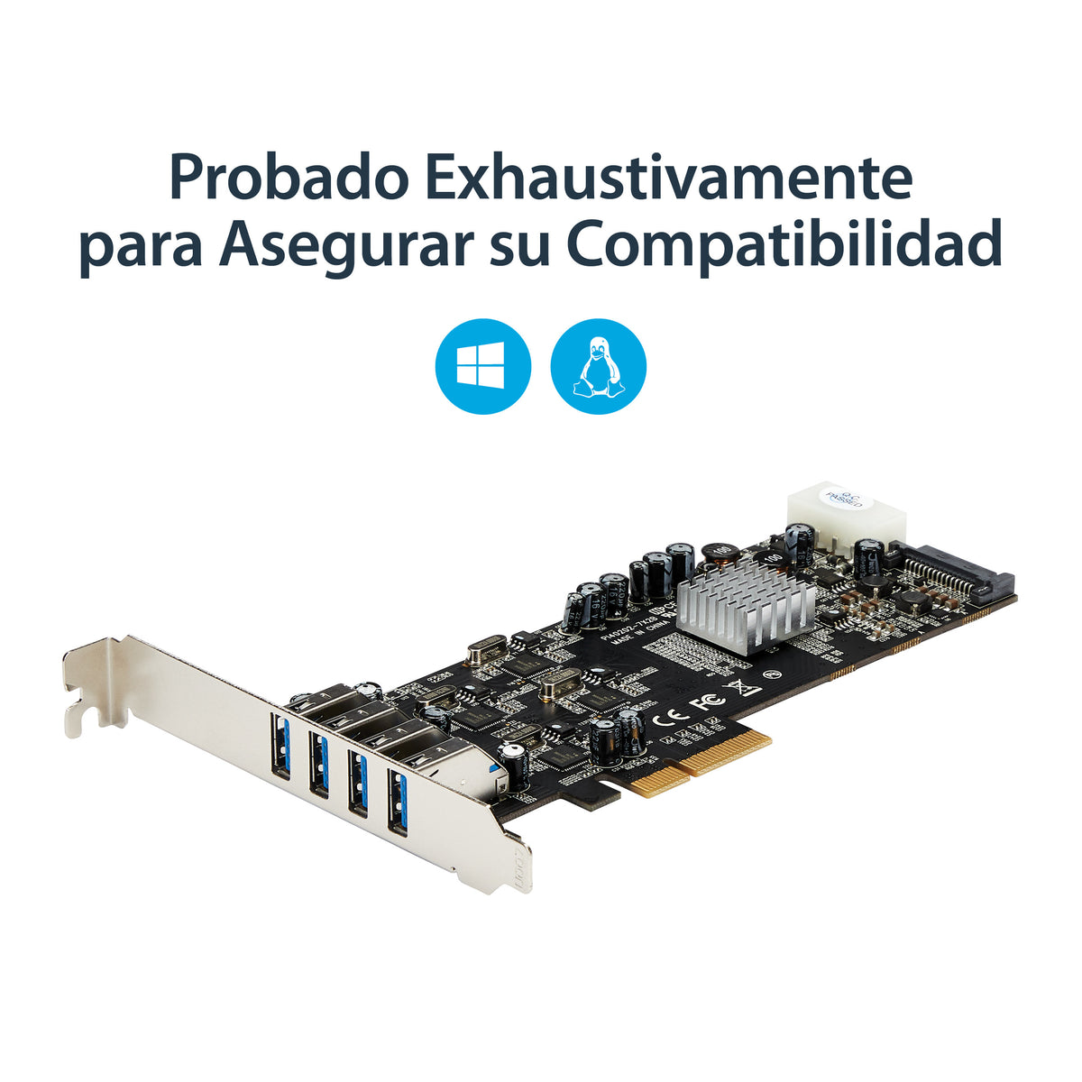 StarTech.com PEXUSB3S44V tarjeta o adaptador de interfaz Interno USB 3.2 Gen 1 (3.1 Gen 1)