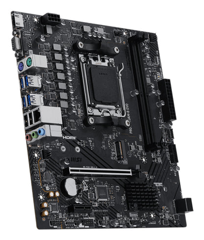 Tarjeta Madre MSI PRO A620AM-B EVO Micro-ATX Socket AM5 AMD A620 128GB DDR5 HDMI para AMD