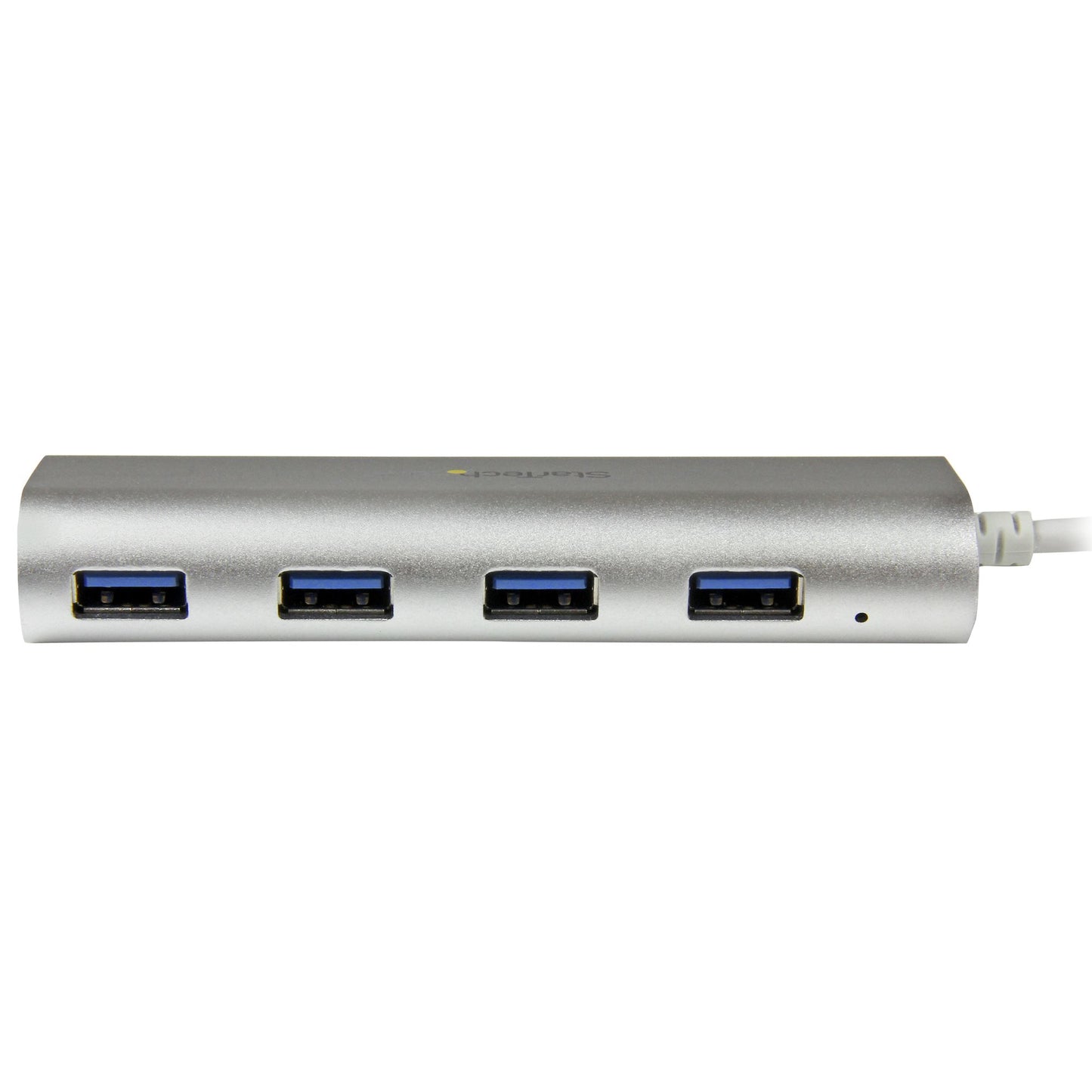 StarTech.com ST43004UA nodo concentrador USB 3.2 Gen 1 (3.1 Gen 1) Type-A 5000 Mbit/s Plata, Blanco
