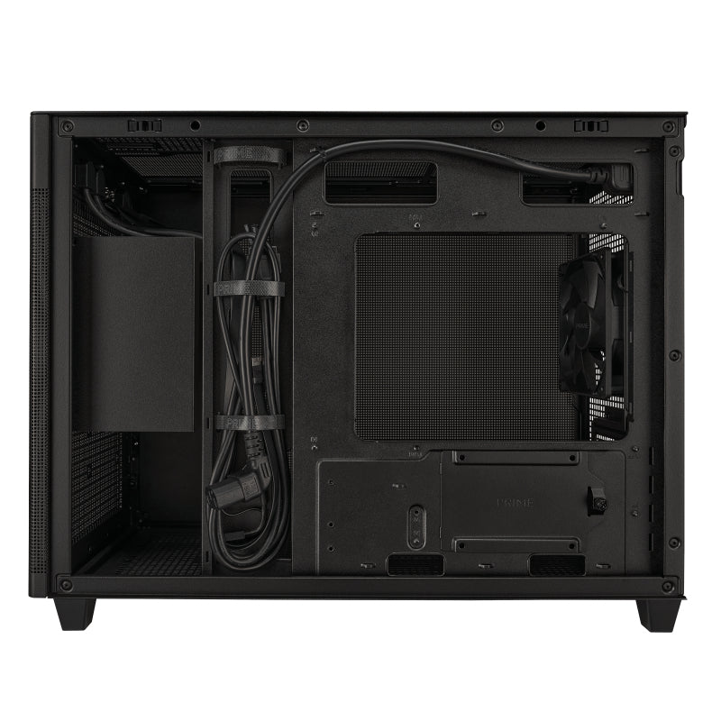 Gabinete Asus Prime AP201 Black Paneles de Malla Micro ATX Negro