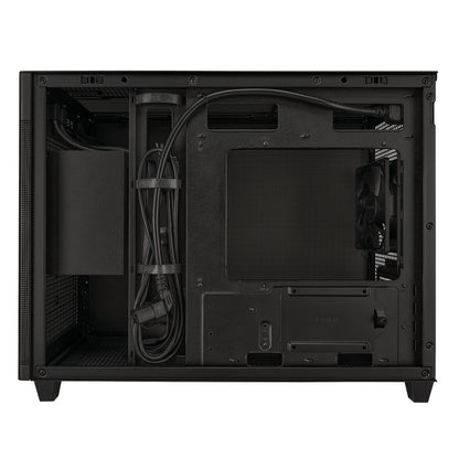 Gabinete Asus Prime AP201 Black Paneles de Malla Micro ATX Negro