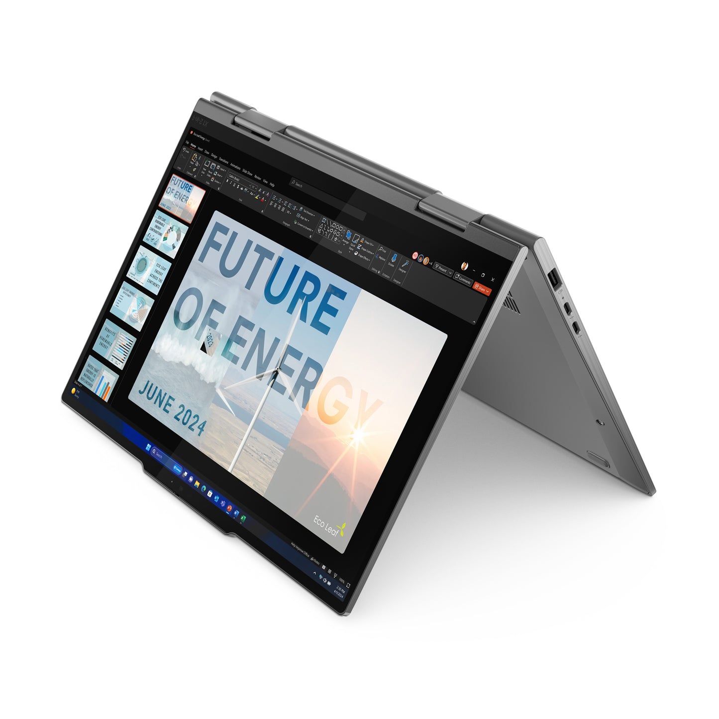 Laptop Lenovo ThinkPad X1 2 in 1 G9 Intel Core Ultra 7 155U Touch Windows 11 Pro 64 16 GB 512GB SSD M.2 2280 No Ethernet