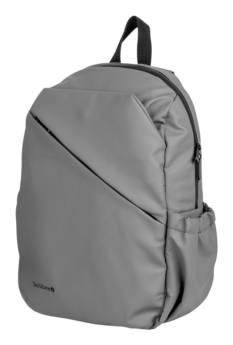 Mochila TechZone Style Grey para Laptops de 16 Múltiples Compartimientos Diseño Ideal para Uso Diario