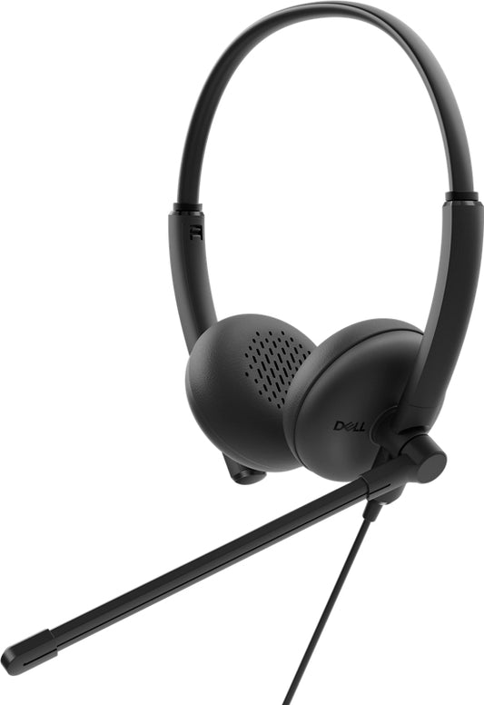 Auriculares Diadema Alámbricos Dell WH125 USB Tipo C Negro Llamadas y Música