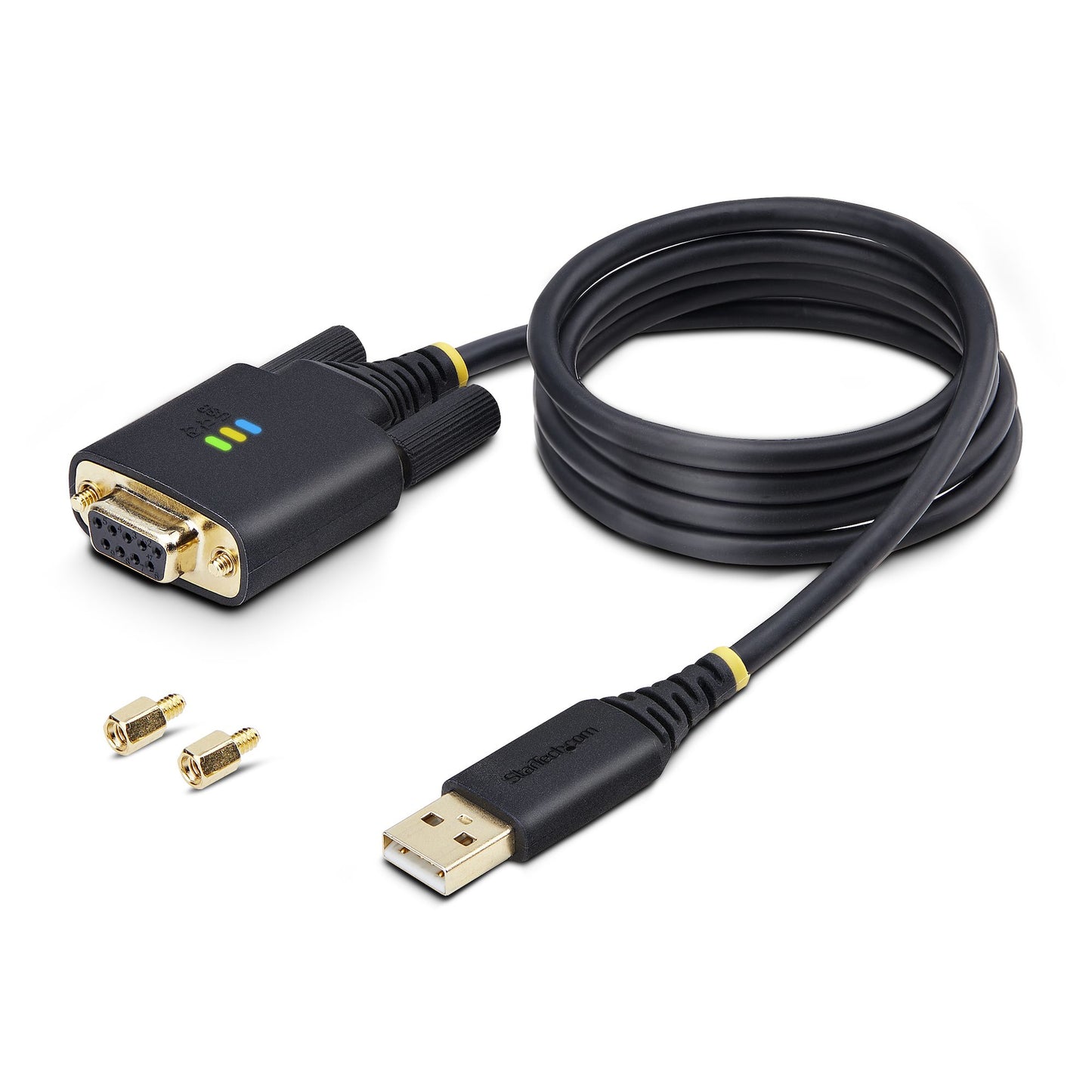 StarTech.com 1P3FFCNB-USB-SERIAL cable serial Negro 1 m USB tipo A DB-9