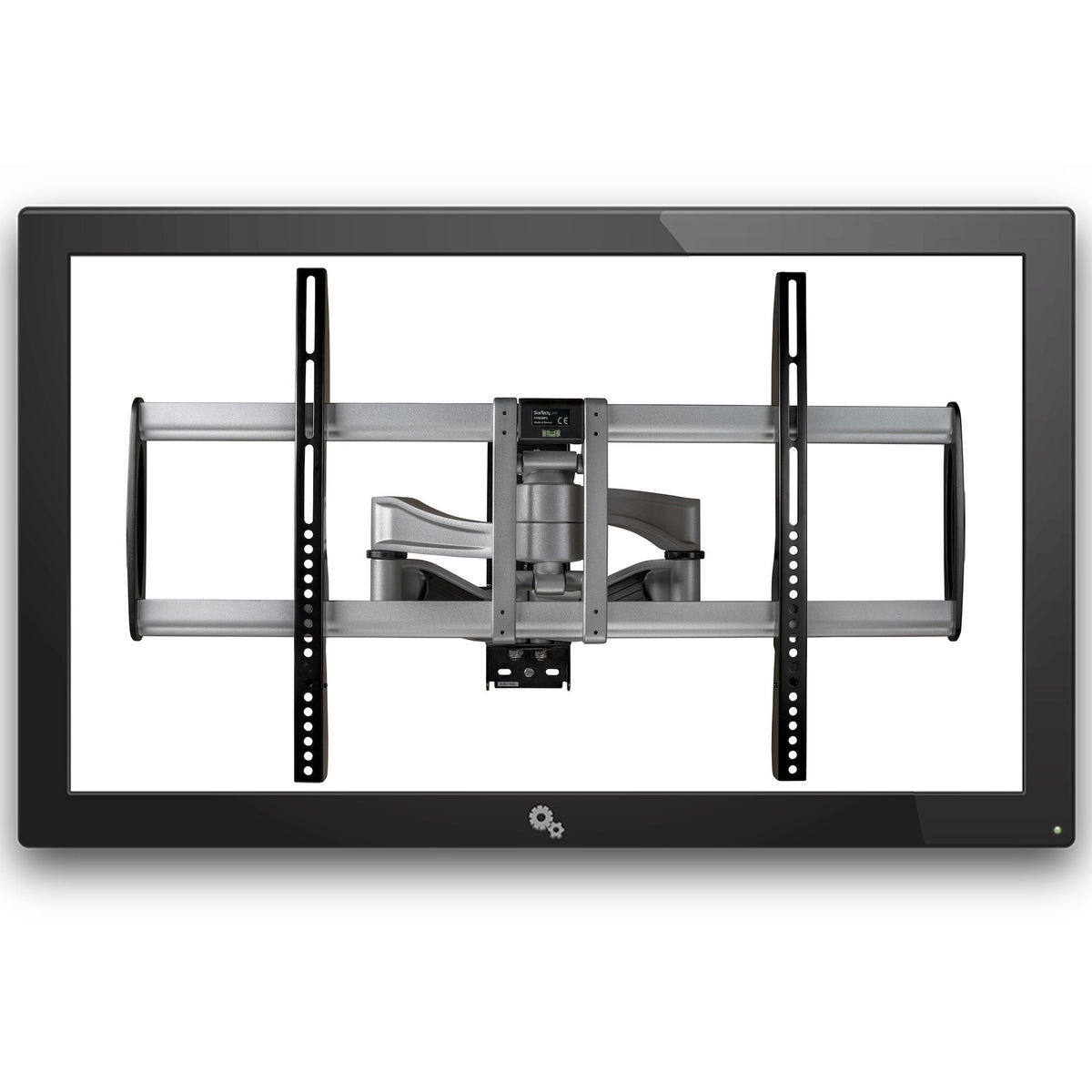 StarTech.com FPWARPS soporte para TV 190.5 cm (75") Negro, Plata