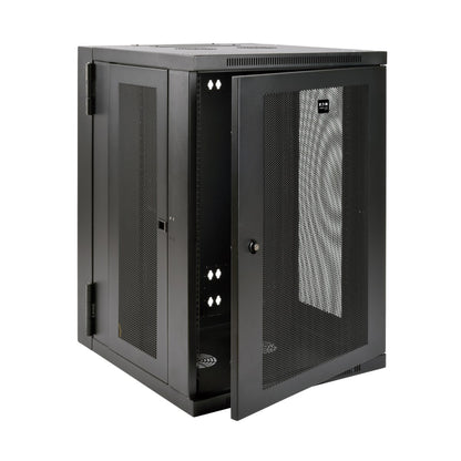 Tripp Lite SRW18USDP armario rack Bastidor de pared Negro